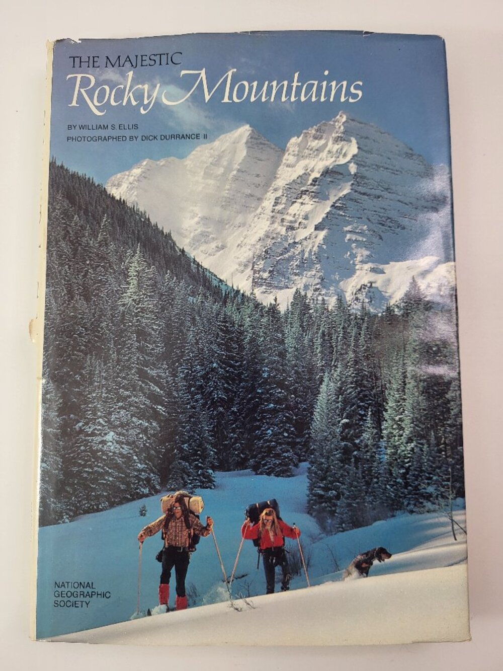 The Majestic Rocky Mountains National Geographic Society 1976 Hardcover Book